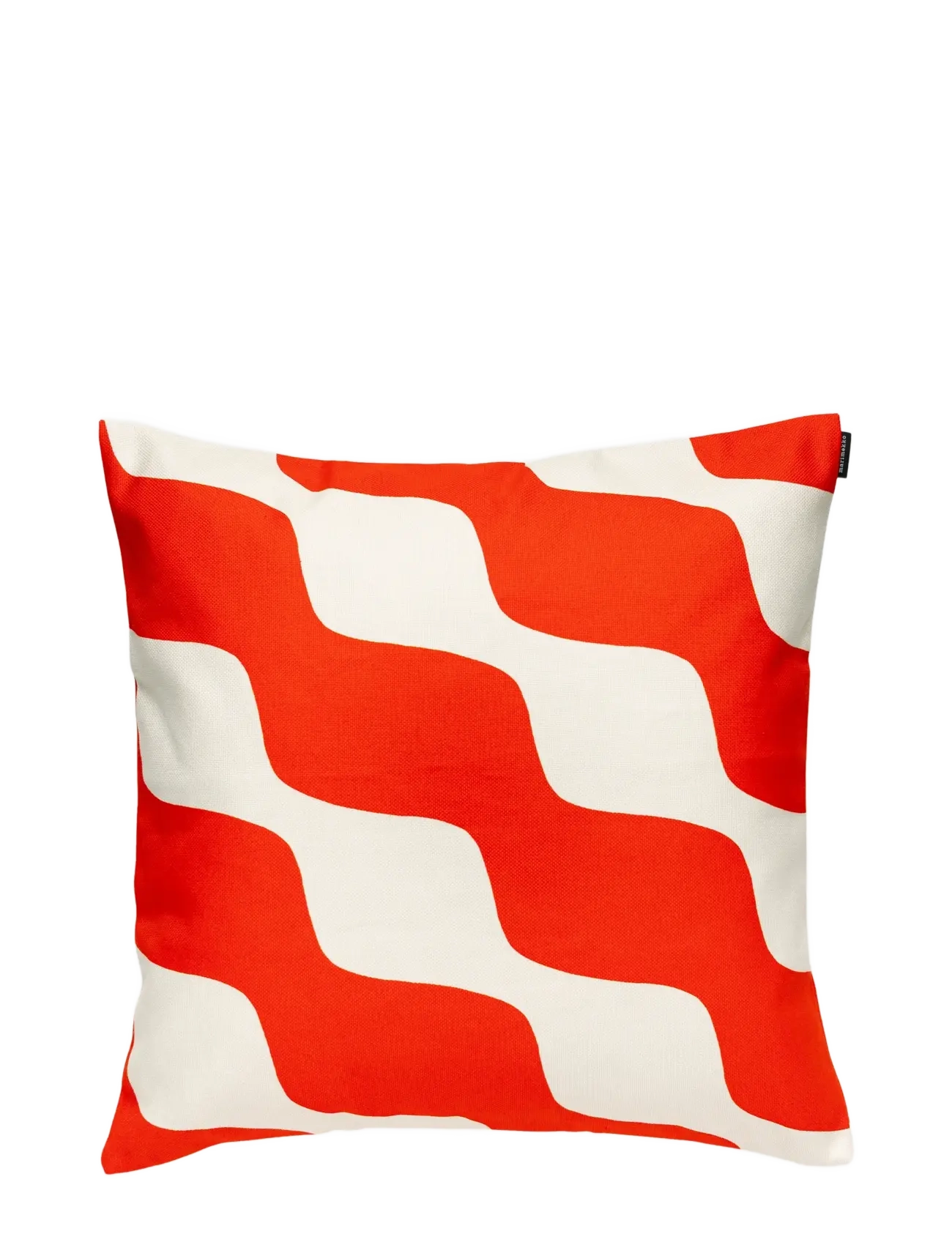 Marimekko Home Taifuuni Cushion Cover 50X50, 50X50 cm, Red, Puder & Tæpper > Pudebetræk, Unisex