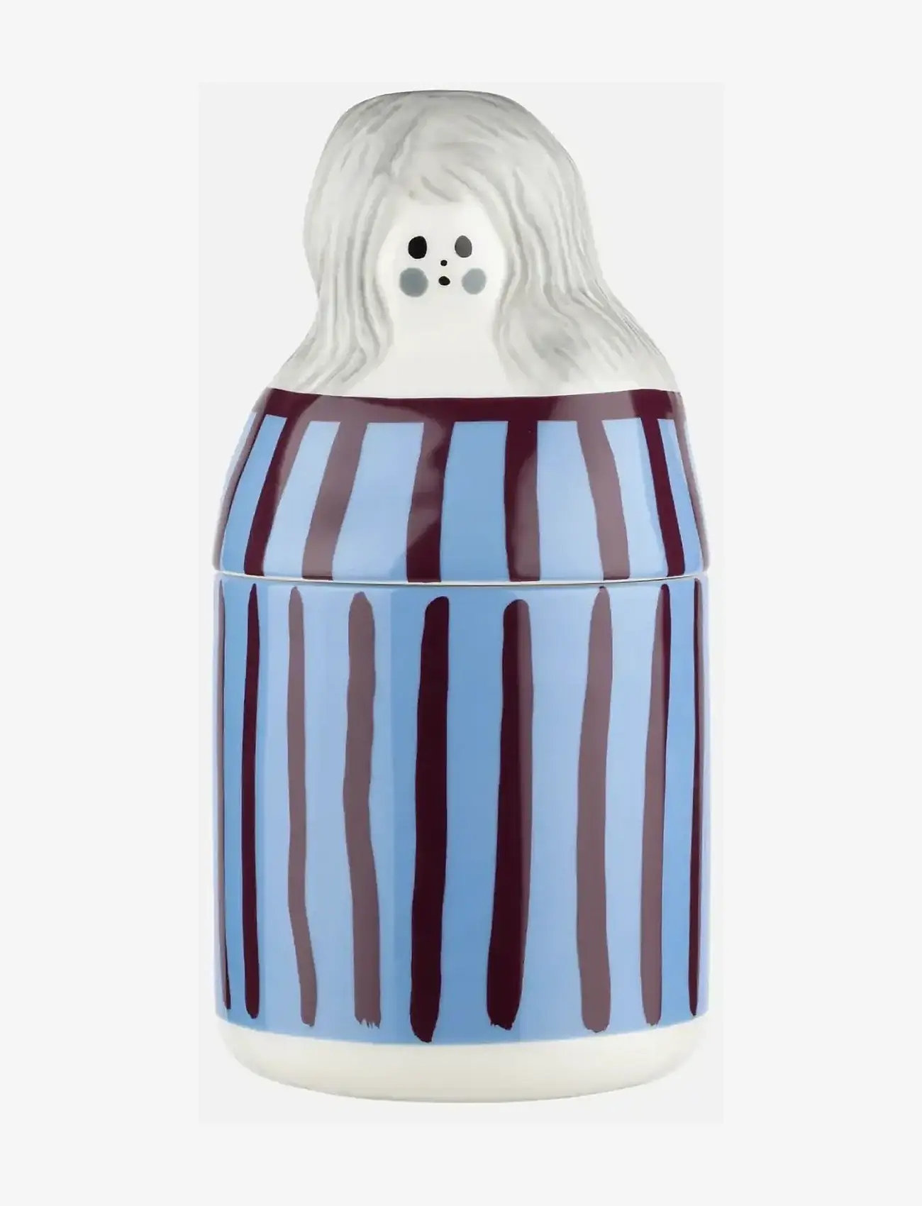 Marimekko Home - RAITA-ARMI - figures & sculptures - lt.blue, eggplant - 0