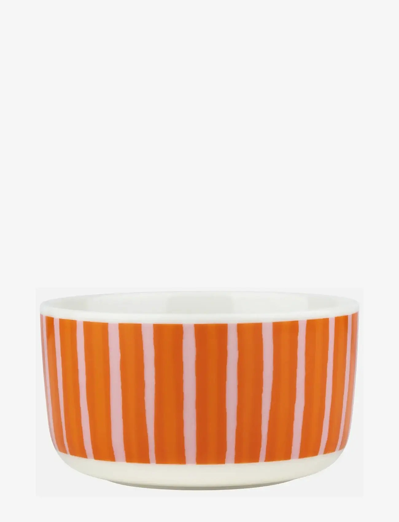 Marimekko Home - PICCOLO BOWL 5DL - frukostskålar - white, pink, orange - 0