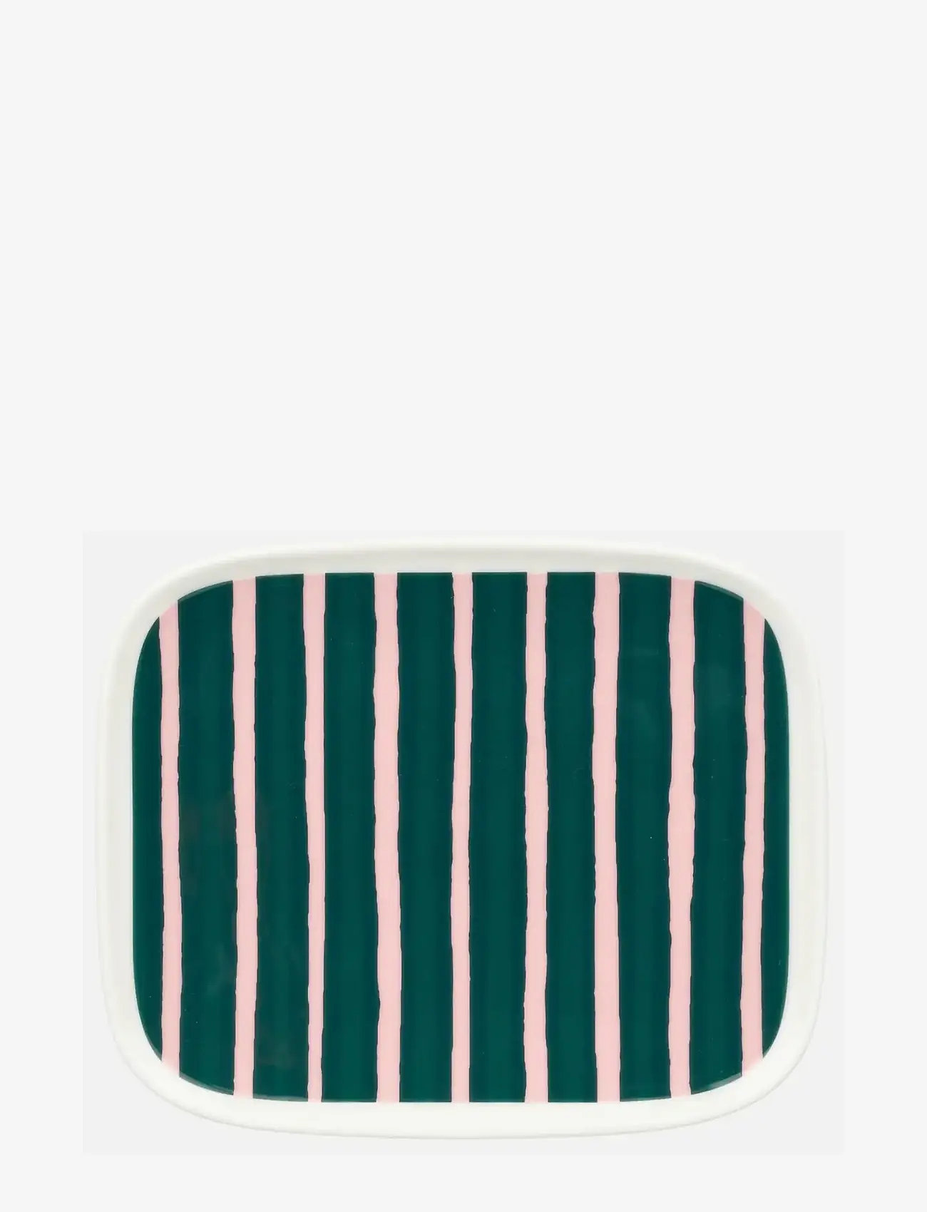 Marimekko Home - PICCOLO LAUTANEN 12X15CM - white, pink, dk.green - 0