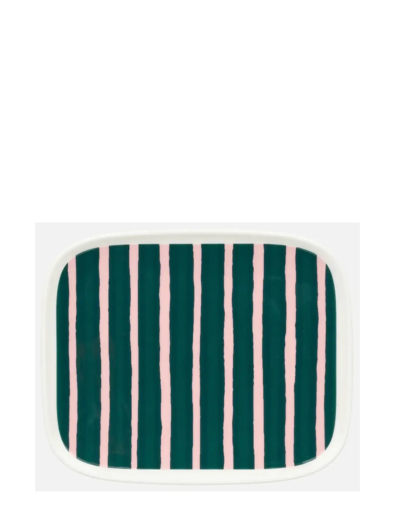 Marimekko Home PICCOLO LAUTANEN 12X15CM - Tilbud - WHITE, PINK, DK.GREEN / green