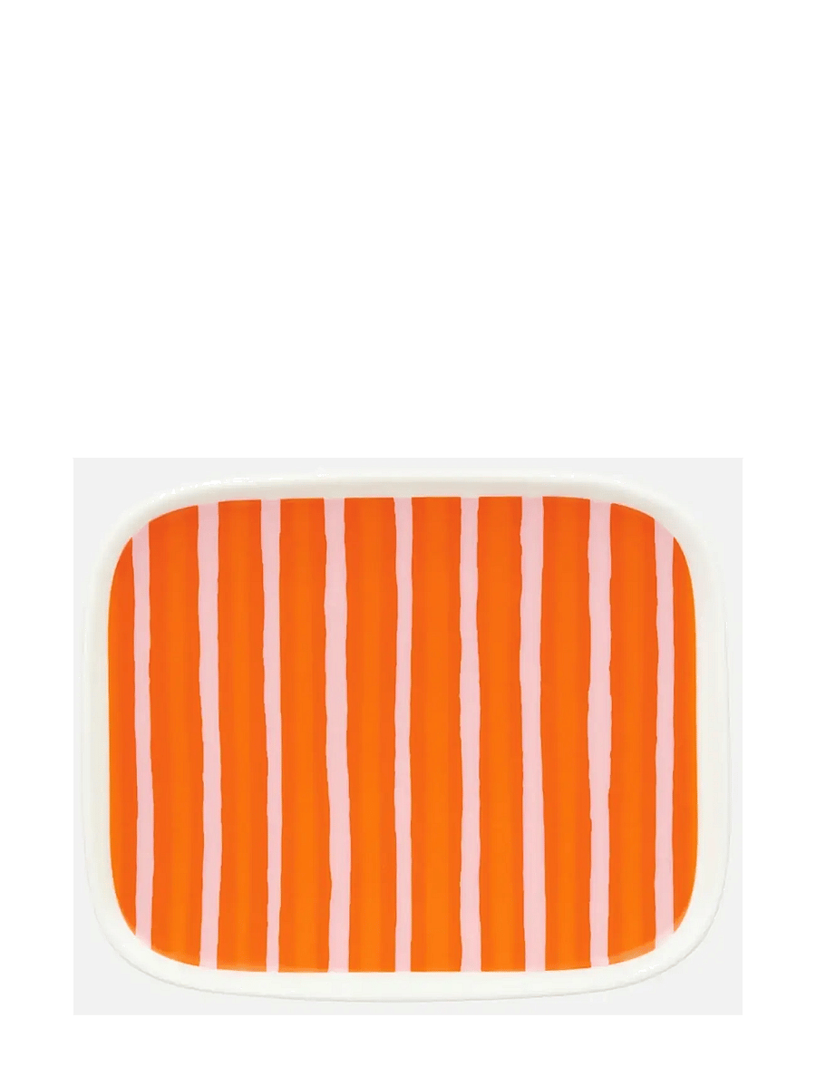 Marimekko Home - PICCOLO LAUTANEN 12X15CM - lėkštutės - white, pink, orange - 0