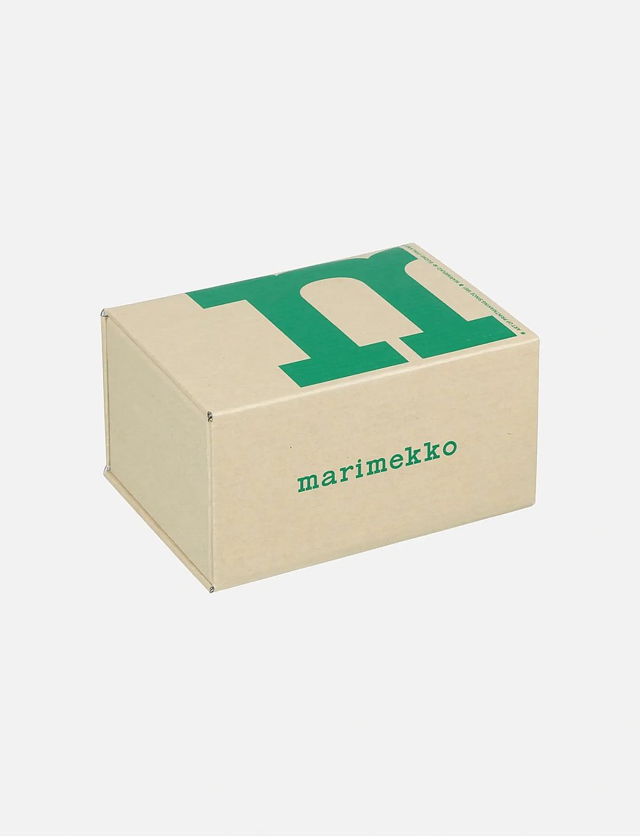 Marimekko Home - VIHKIRUUSU ORNAMENT 6X9CM - figūrėlės ir skulptūros - lt.yellow, green - 0