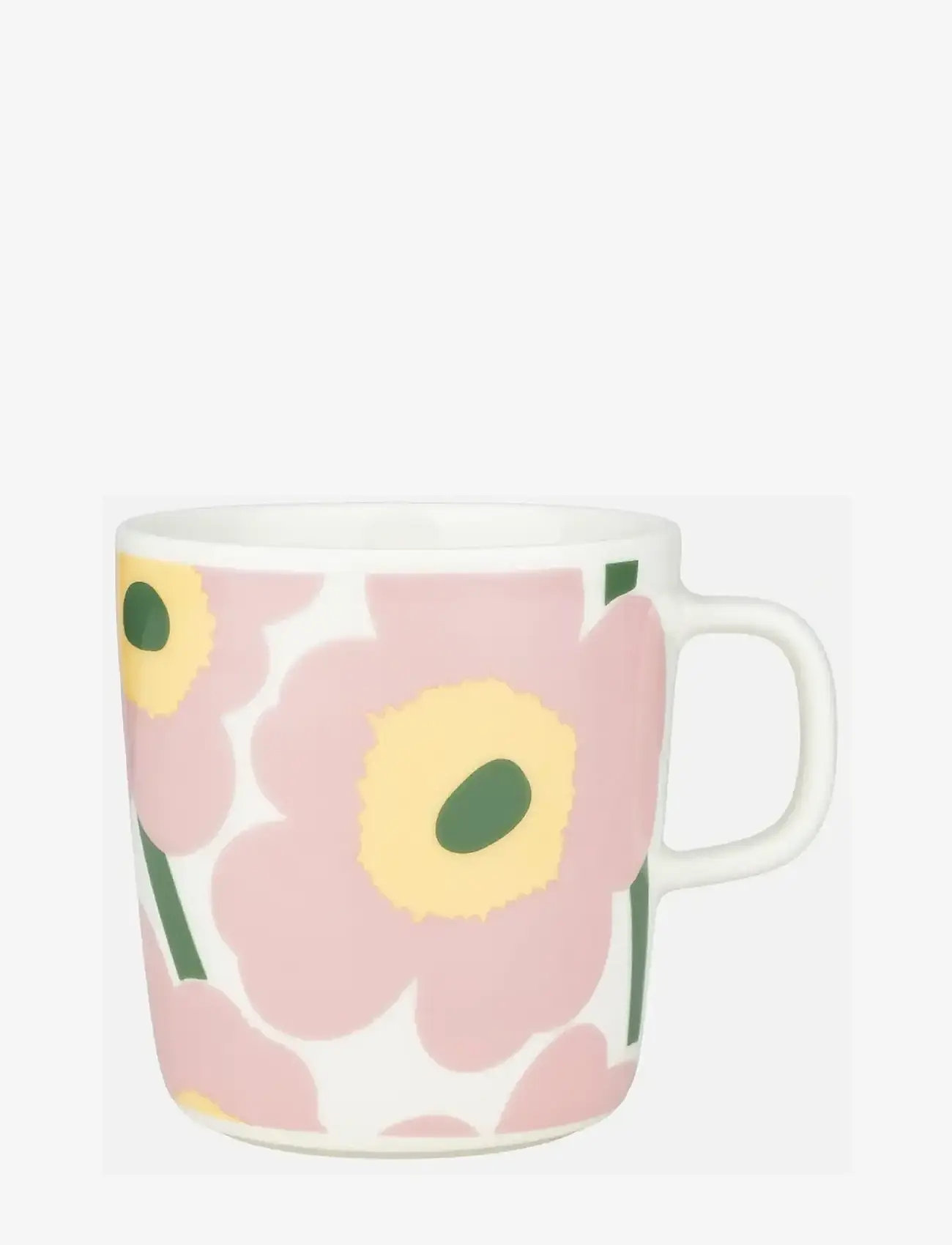Marimekko Home - UNIKKO MUG 4DL - tekopper - white, pink, lt.yellow, green - 0