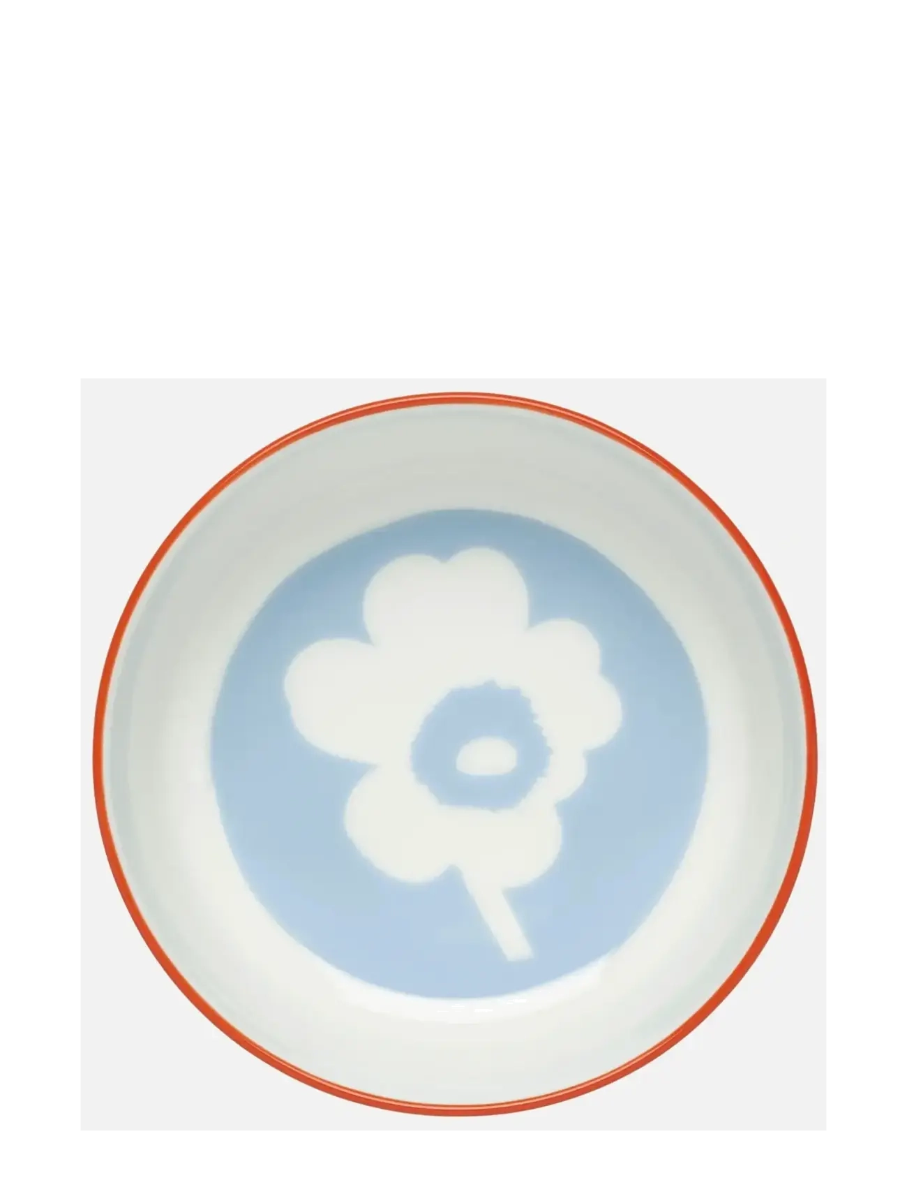 Marimekko Home UNIKKO BOWL 4DL - Tilbud - WHITE, LT.BLUE, ORANGE RED / white