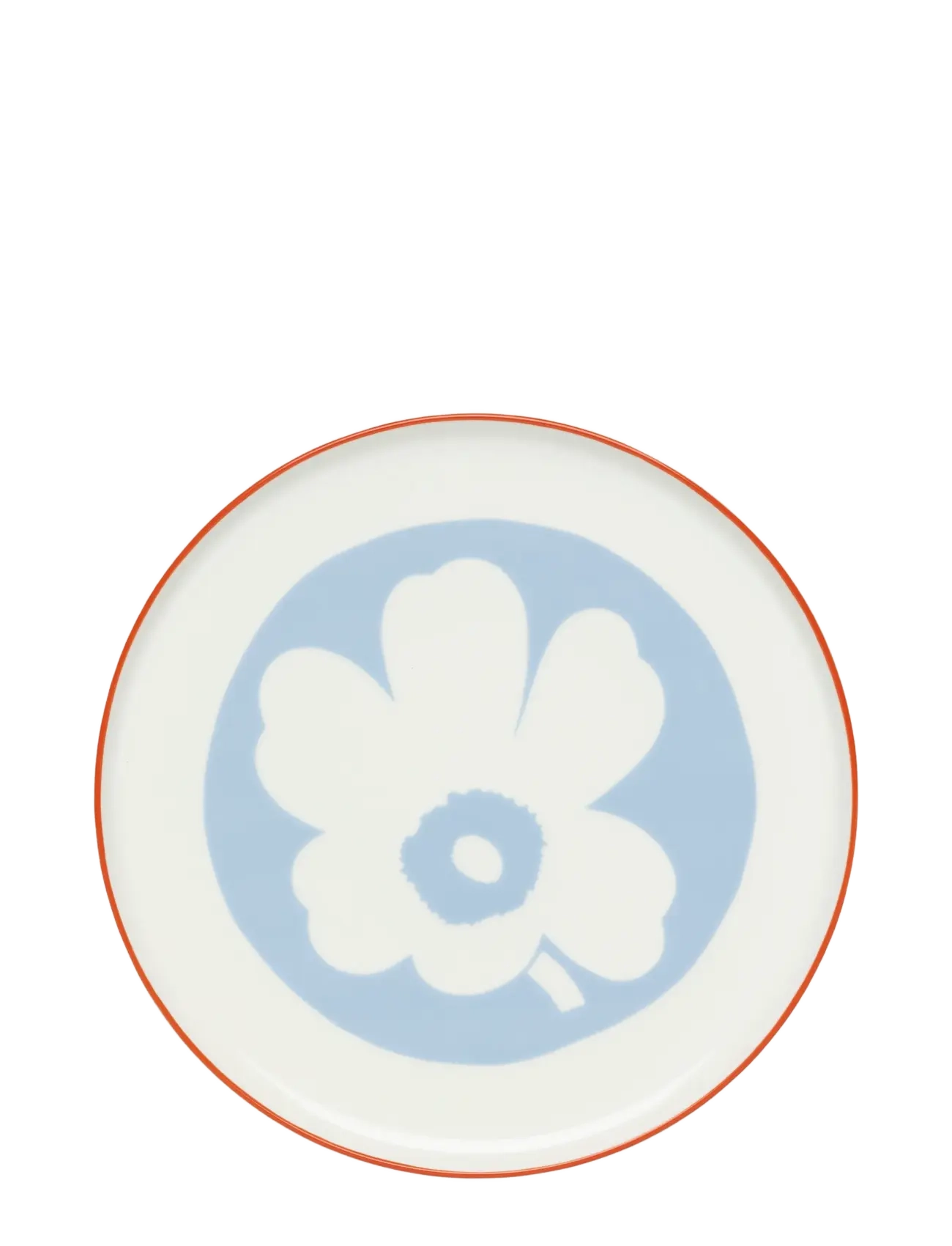 Marimekko Home UNIKKO SERVING ITEM 24CM - Christmas gifts - WHITE, LT.BLUE, ORANGE RED / blue