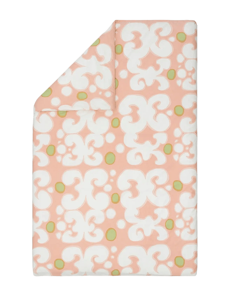 Marimekko Home - KEIDAS DC 135/140X200CM - tekikotid - powder, off white, pear - 0