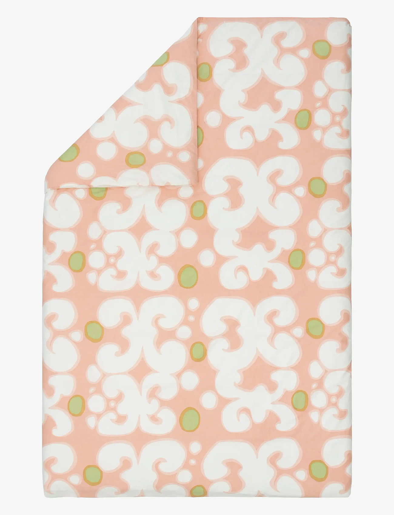 Marimekko Home - KEIDAS DC 150X210CM - påslakan - powder, off white, pear - 0