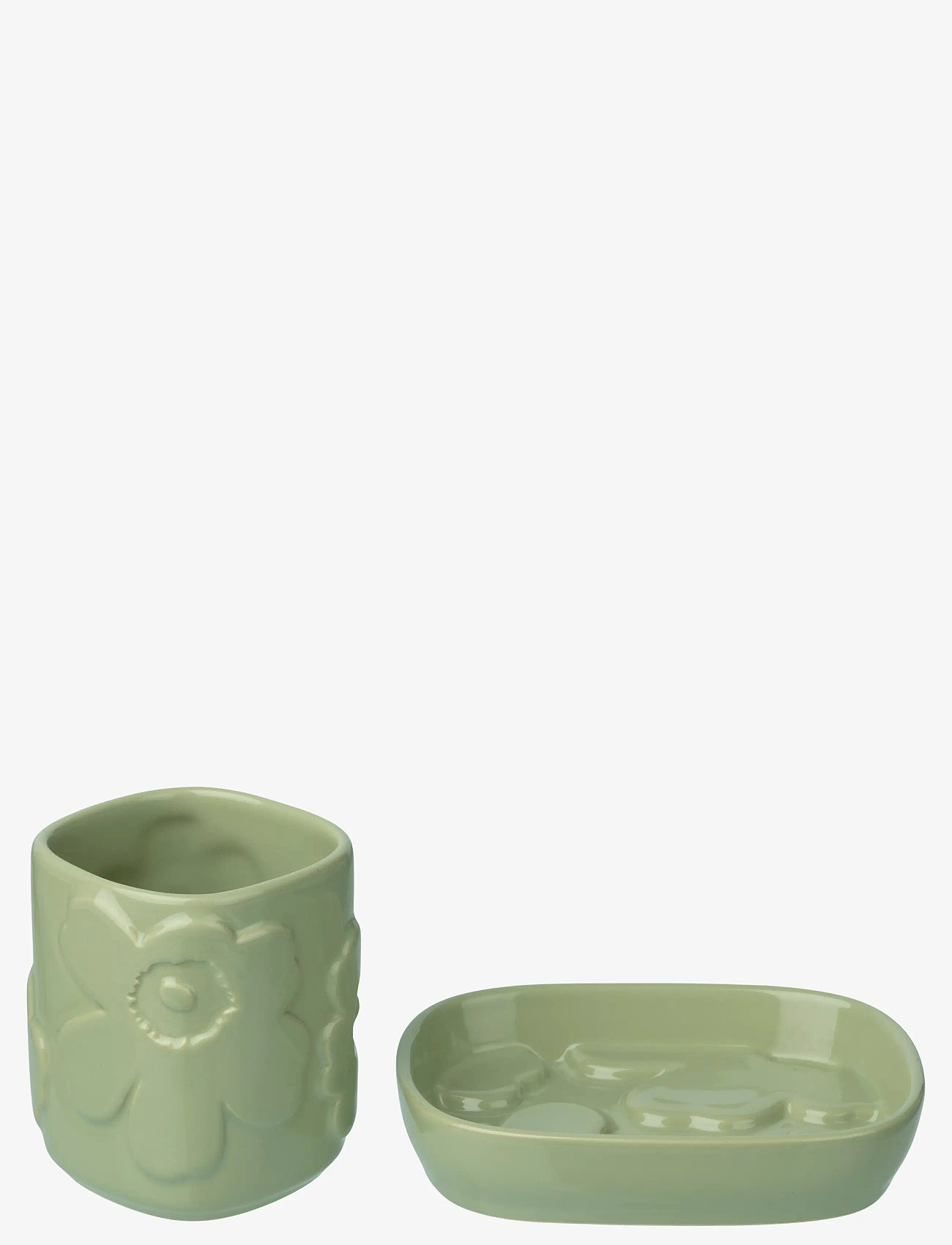 Marimekko Home - UNIKKO BATHROOM SET - hambaharjahoidjad - pear - 0