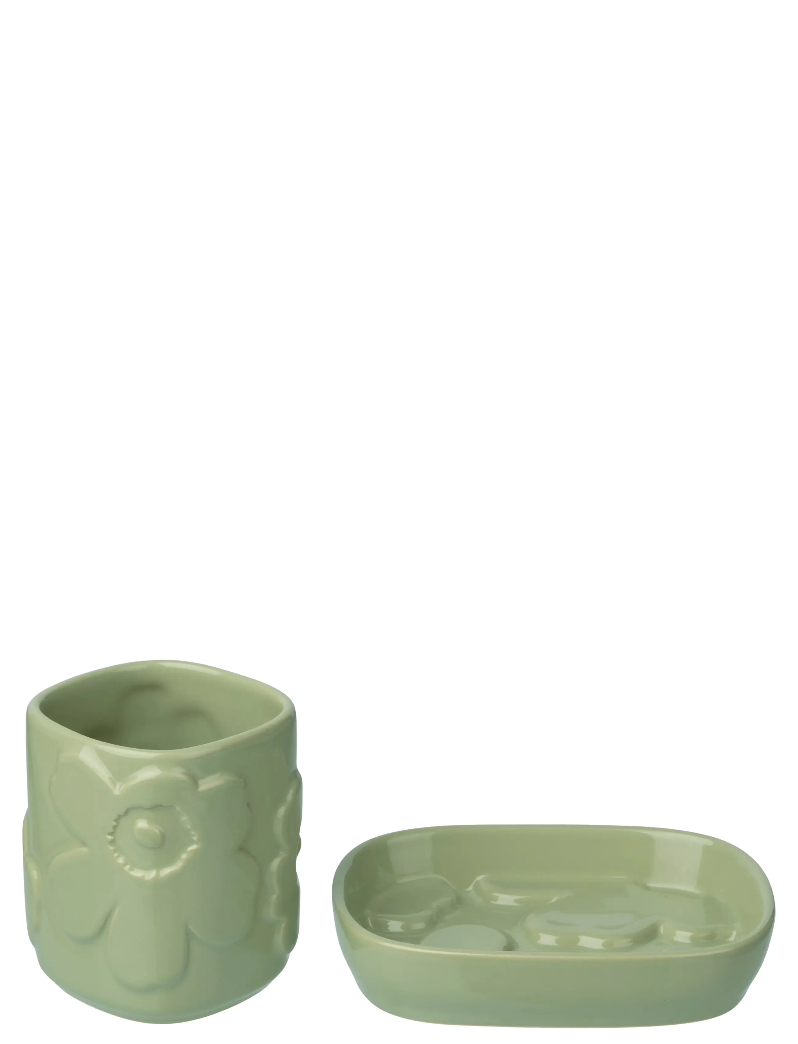 Marimekko Home - UNIKKO BATHROOM SET - zahnbürstenhalter - pear - 0