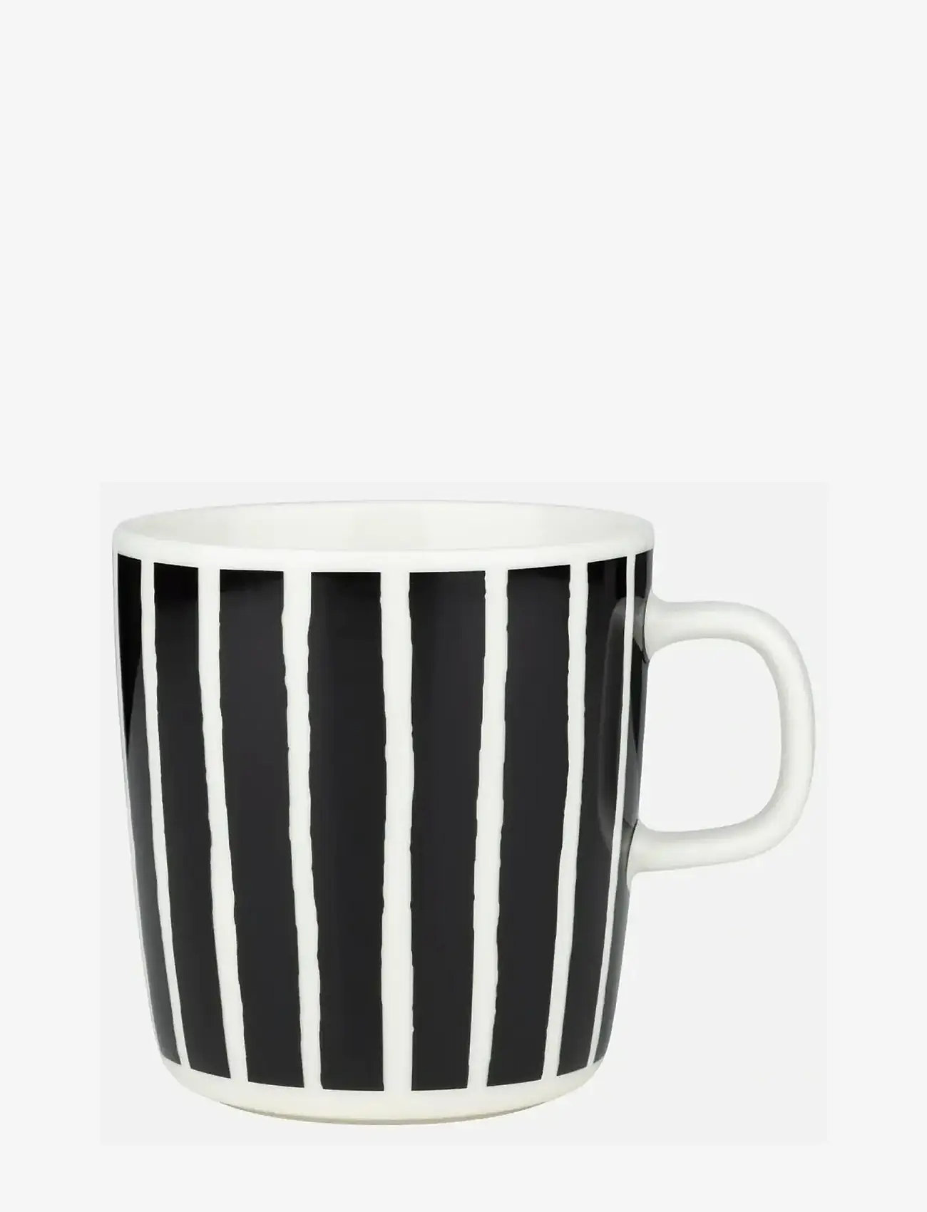 Marimekko Home - PICCOLO MUG 4DL - kaffetassen - black, white - 0
