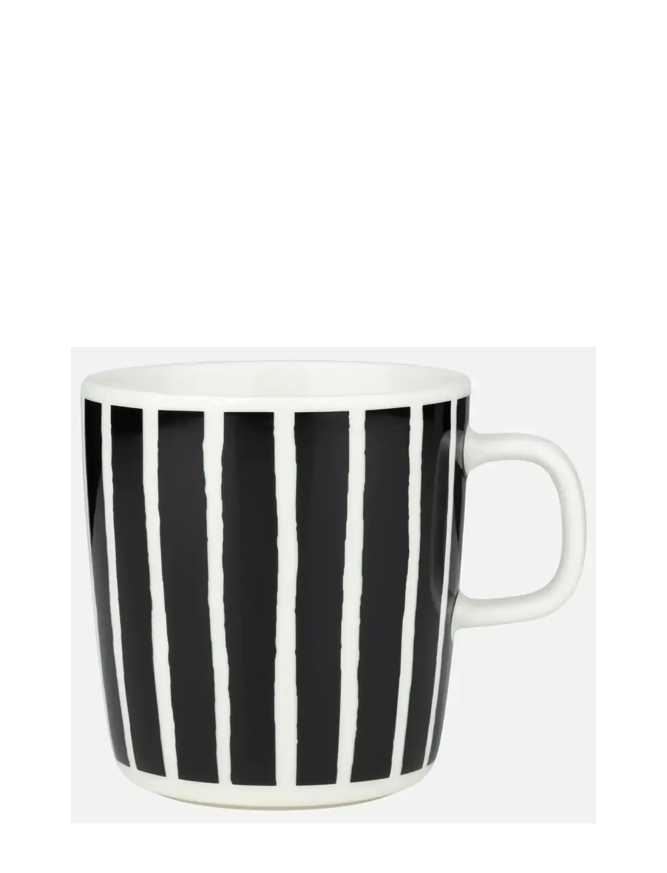 Marimekko Home PICCOLO MUG 4DL - Neuheiten - BLACK, WHITE / black