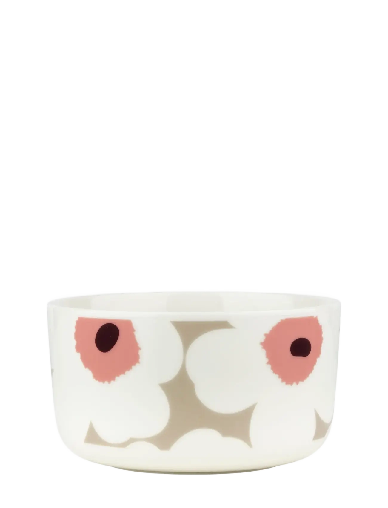 Marimekko Home UNIKKO BOWL 5DL - Christmas gifts - WHITE,CLAY,ROSE / cream