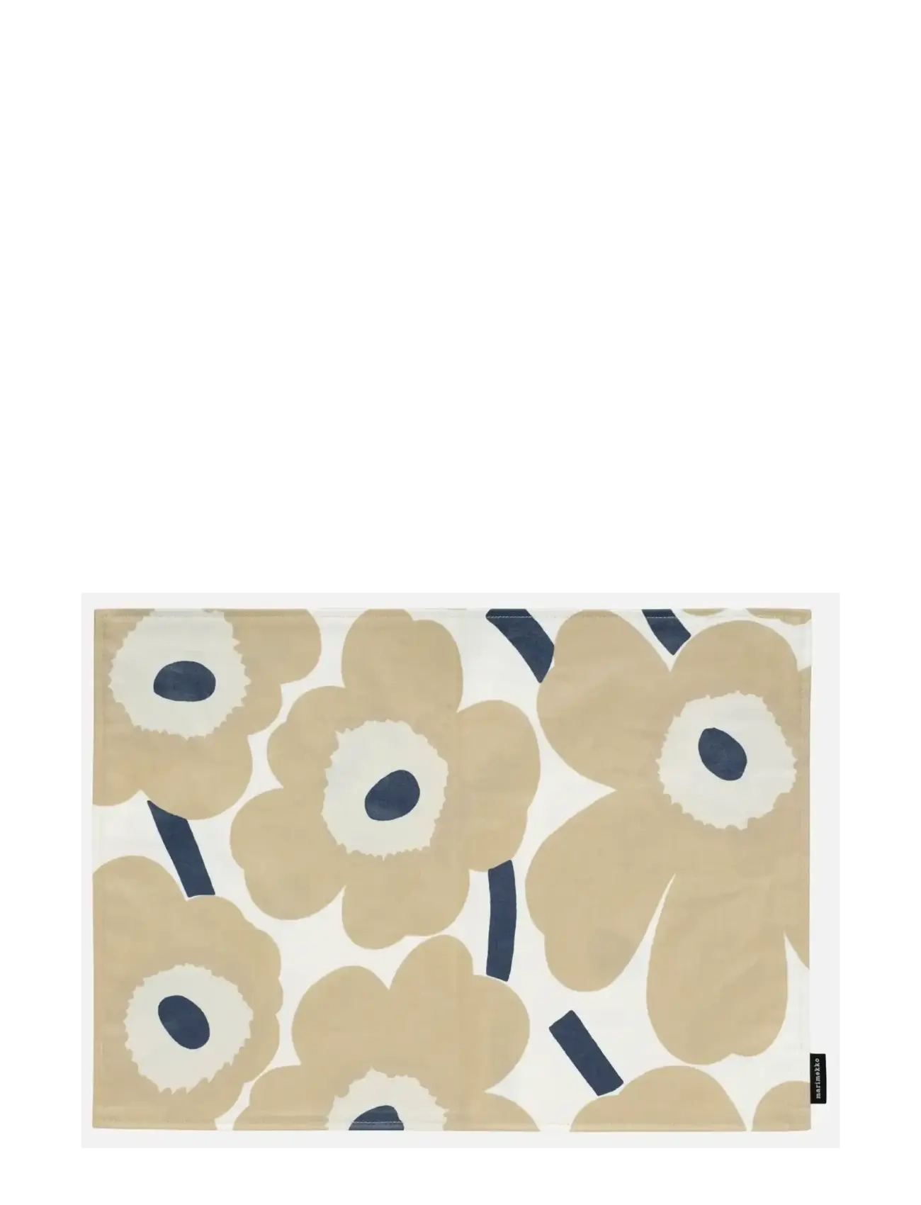 Marimekko Home P.UNIKKO ACRYL C.PLACEMAT - Borddækning - OFF WHITE, BEIGE, DARK BLUE / cream