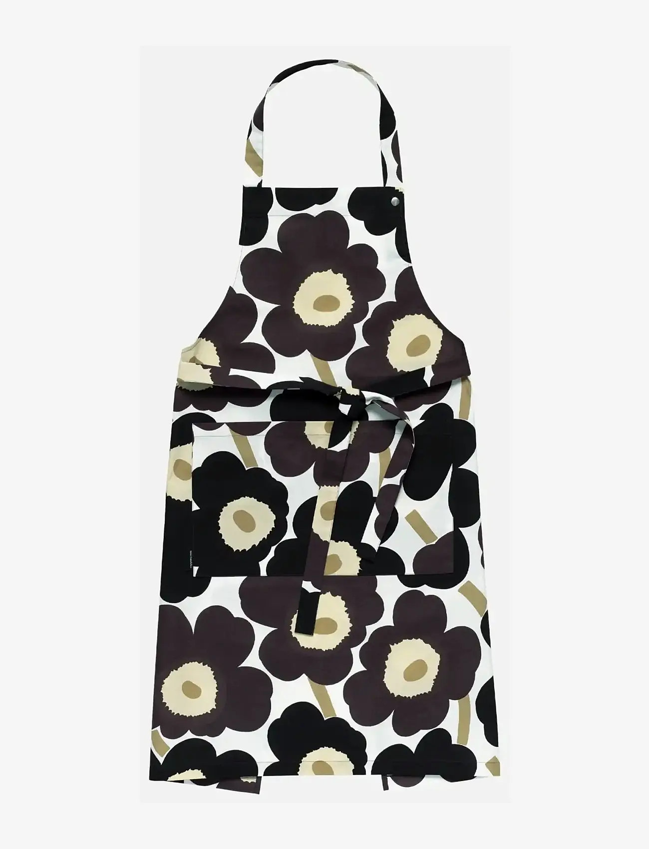 Marimekko Home - PIENI UNIKKO APRON - schürzen - white, dark grey, beige - 0