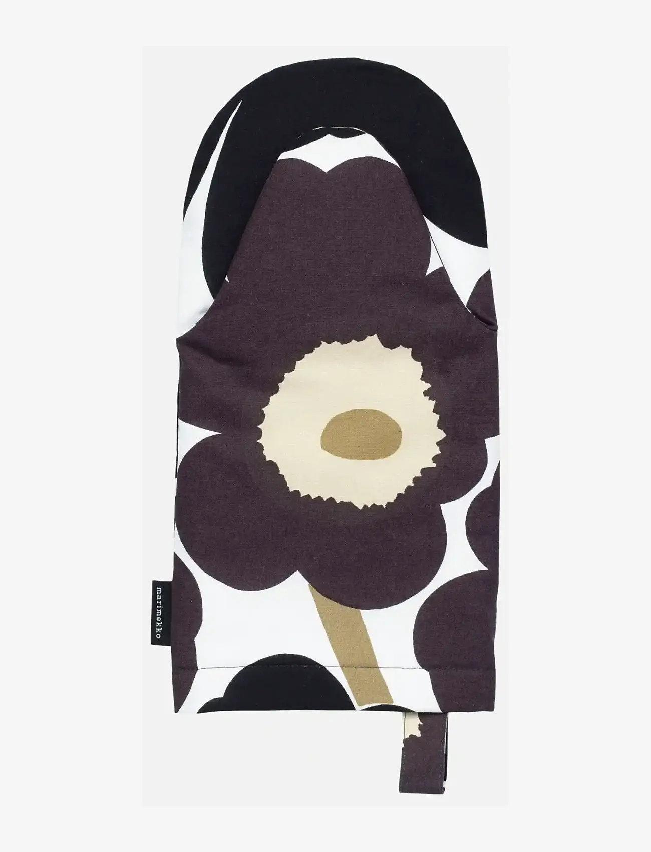 Marimekko Home - PIENI UNIKKO OVEN MITTEN - ofenhandschuhe & topflappen - white, dark grey, beige - 0