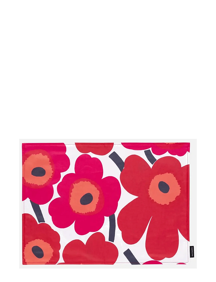 Marimekko Home - P.UNIKKO ACRYL C.PLACEMAT - taldrikualused - white,red - 0