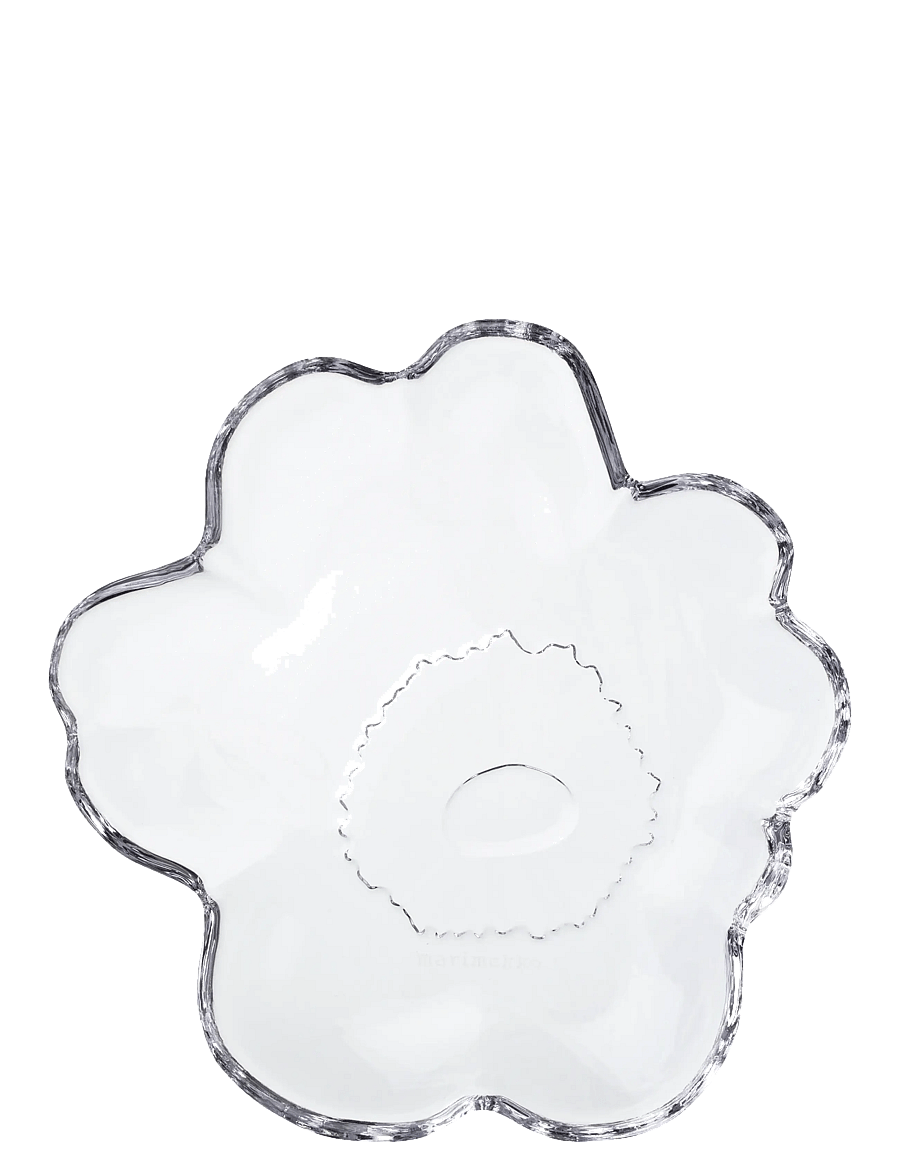Marimekko Home - UNIKKO GLASS PLATE 13CM - osta hinna alusel - clear - 0