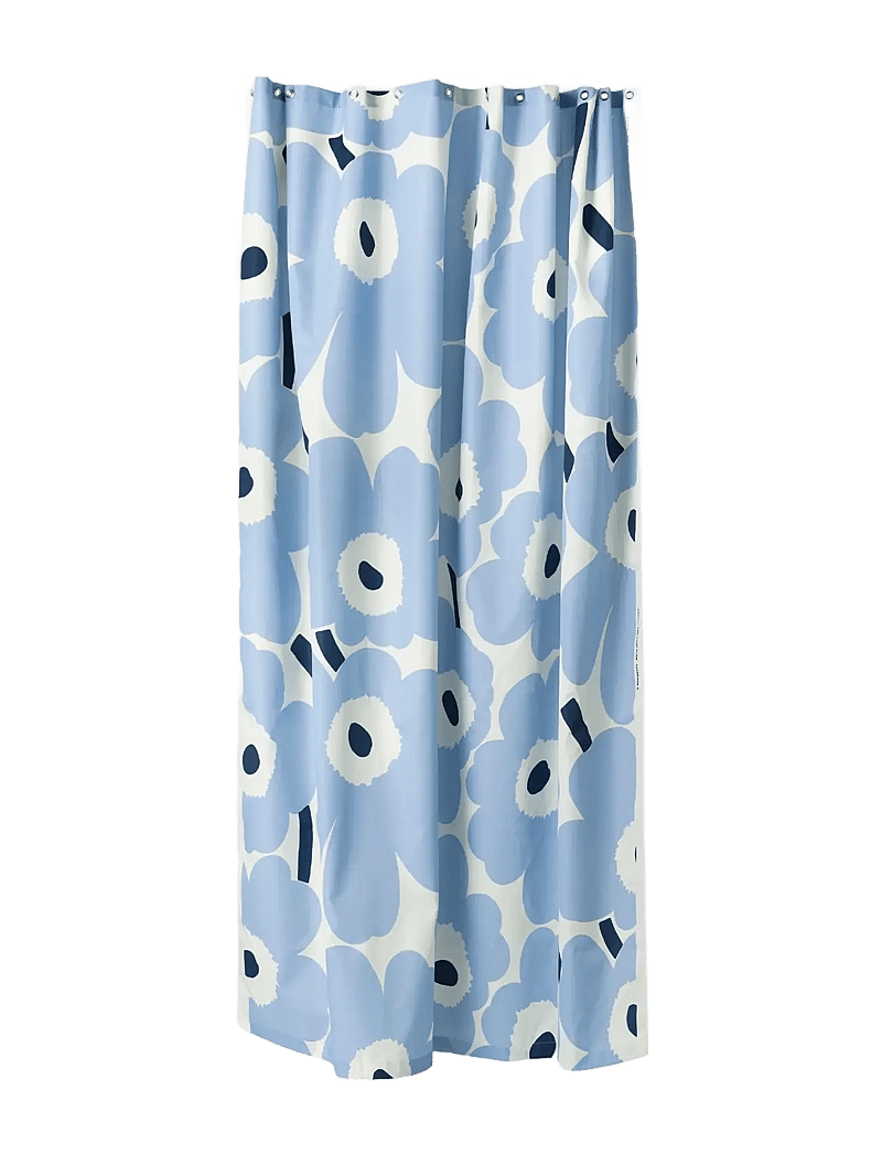 Marimekko Home - UNIKKO SHOWER CURTAIN 180X200 - duschvorhänge - off white, lt.blue, navy - 0