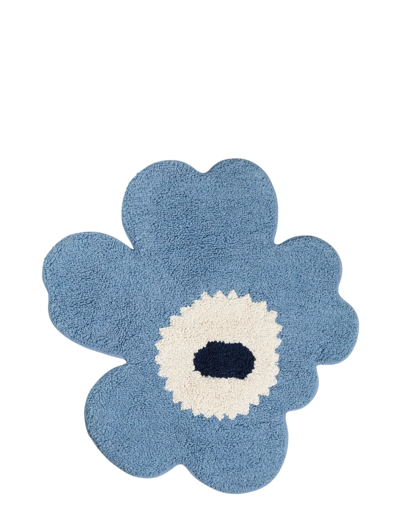 Marimekko Home Unikko Bath Mat 73X74Cm, Badetæppe, Blå, Str: 73X 74CM