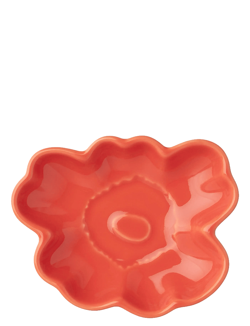 Marimekko Home - UNIKKO SHAPE PLATE 9,5CM - frühstücksteller - orange red - 0