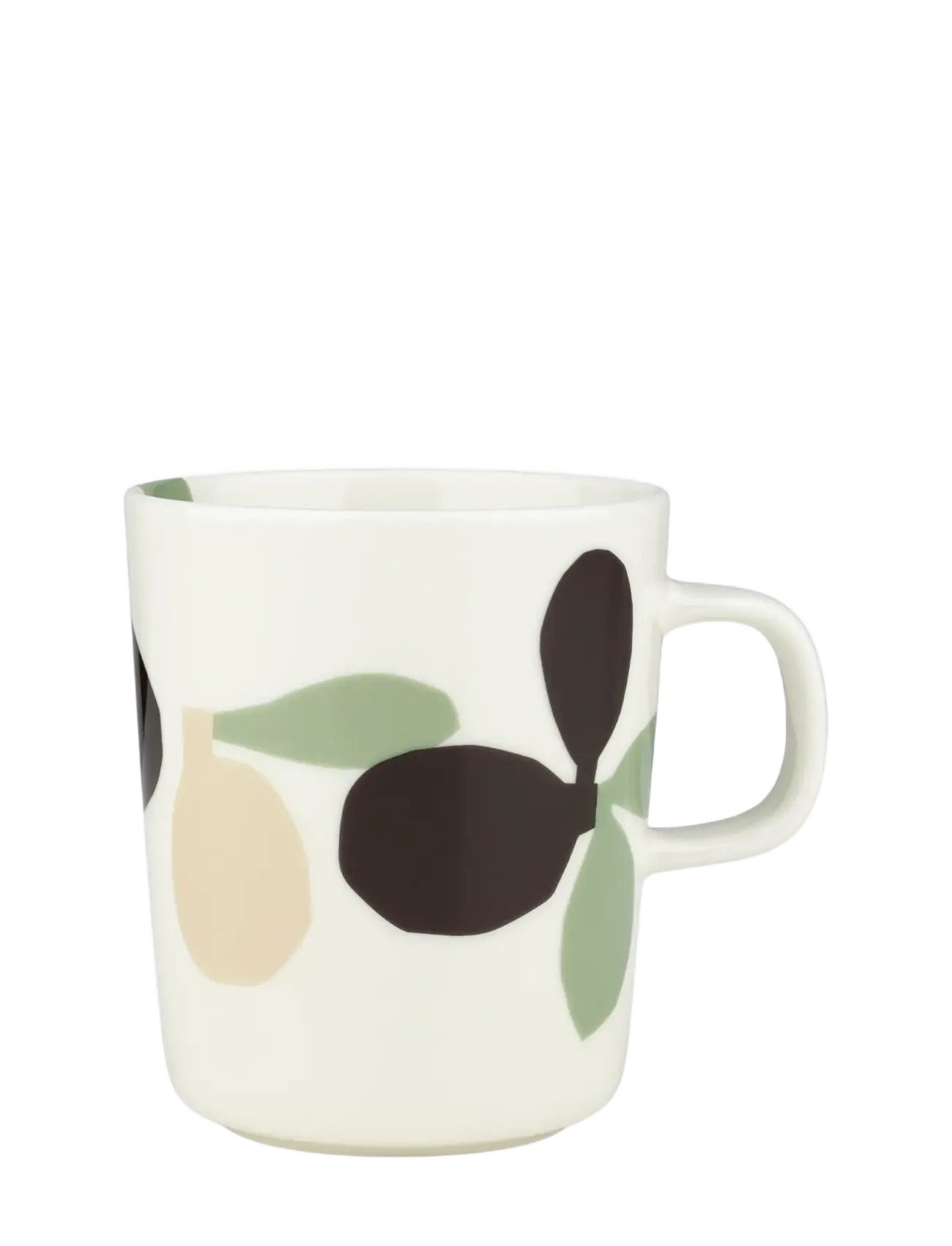 Marimekko Home OMPPO MUG 2,5 DL - Marimekko Home - WHITE,SAGE,BLACK BROWN,LINEN / cream