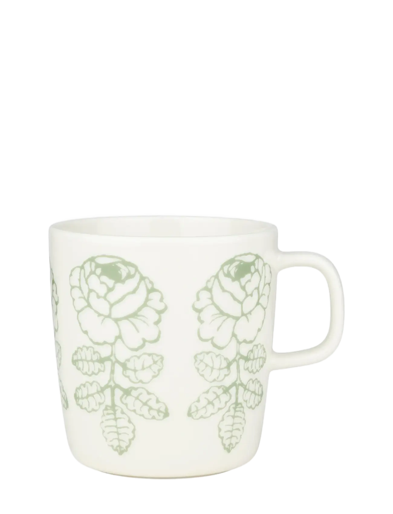 Marimekko Home Vihkiruusu Mug 4Dl, Tea Kop, Hvid, Str: 40 CL