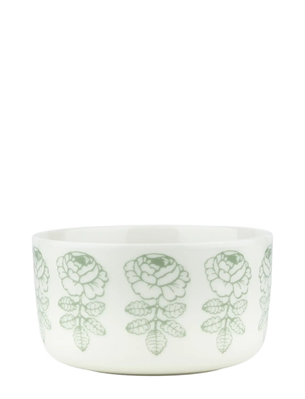 Marimekko Home VIHKIRUUSU BOWL 5DL - Marimekko Home - WHITE, SAGE / white