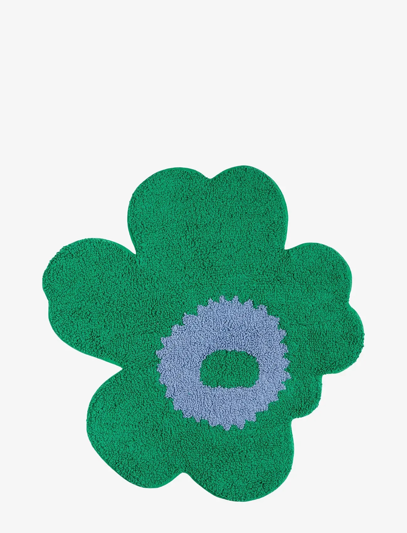Marimekko Home - UNIKKO BATH MAT 73X74CM - tæpper - green, lt.blue - 0