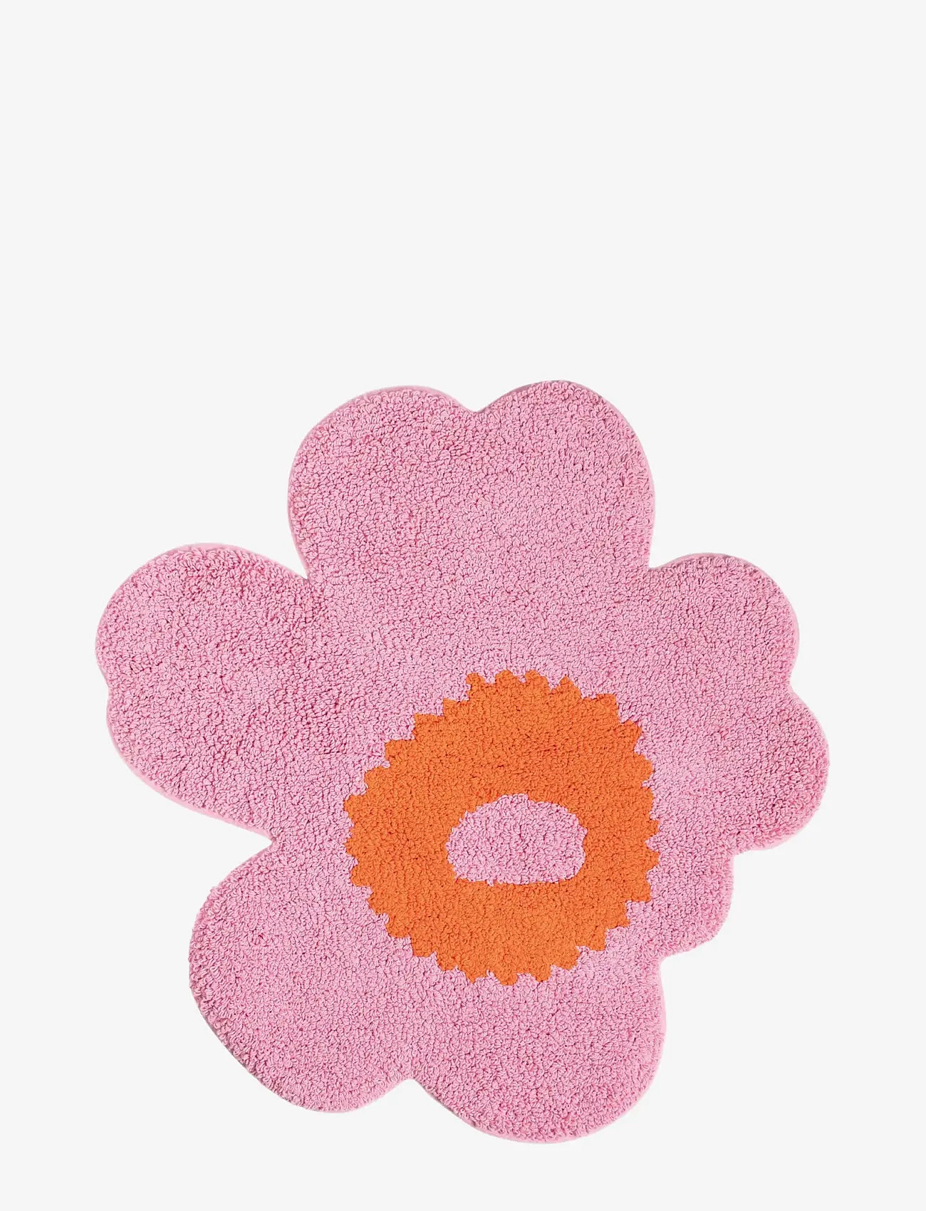 Marimekko Home - UNIKKO BATH MAT 73X74CM - dywany - pink, orange - 0