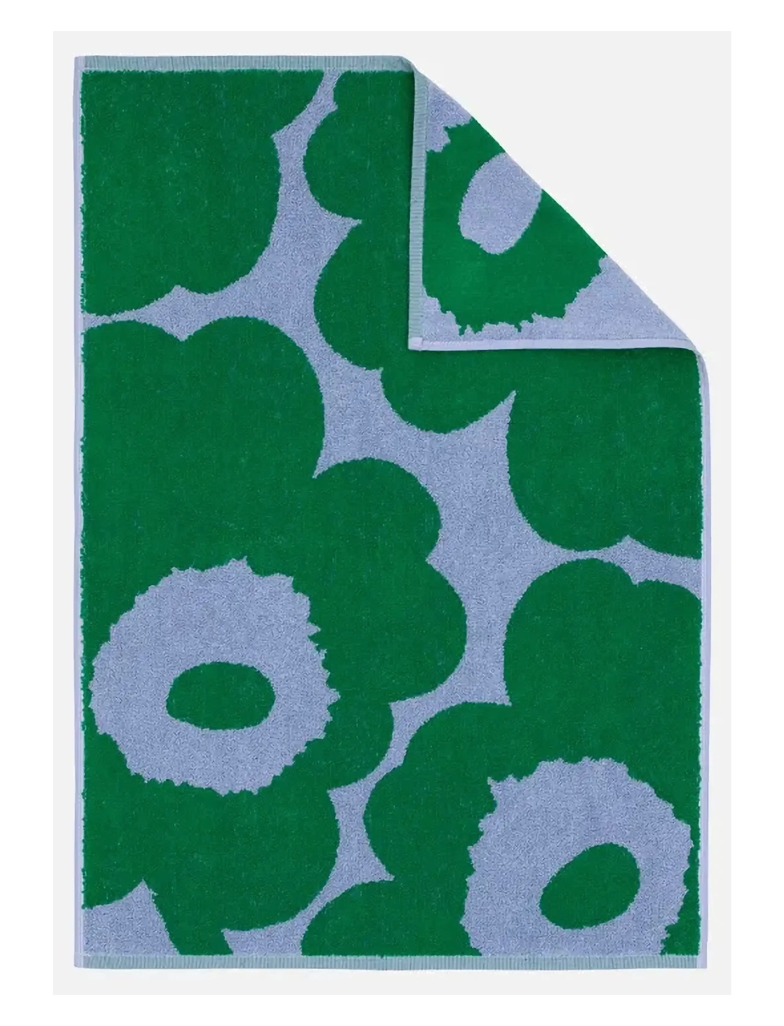 Marimekko Home UNIKKO HAND TOWEL 50X70CM - Tekstiler - LT.BLUE, GREEN / blue