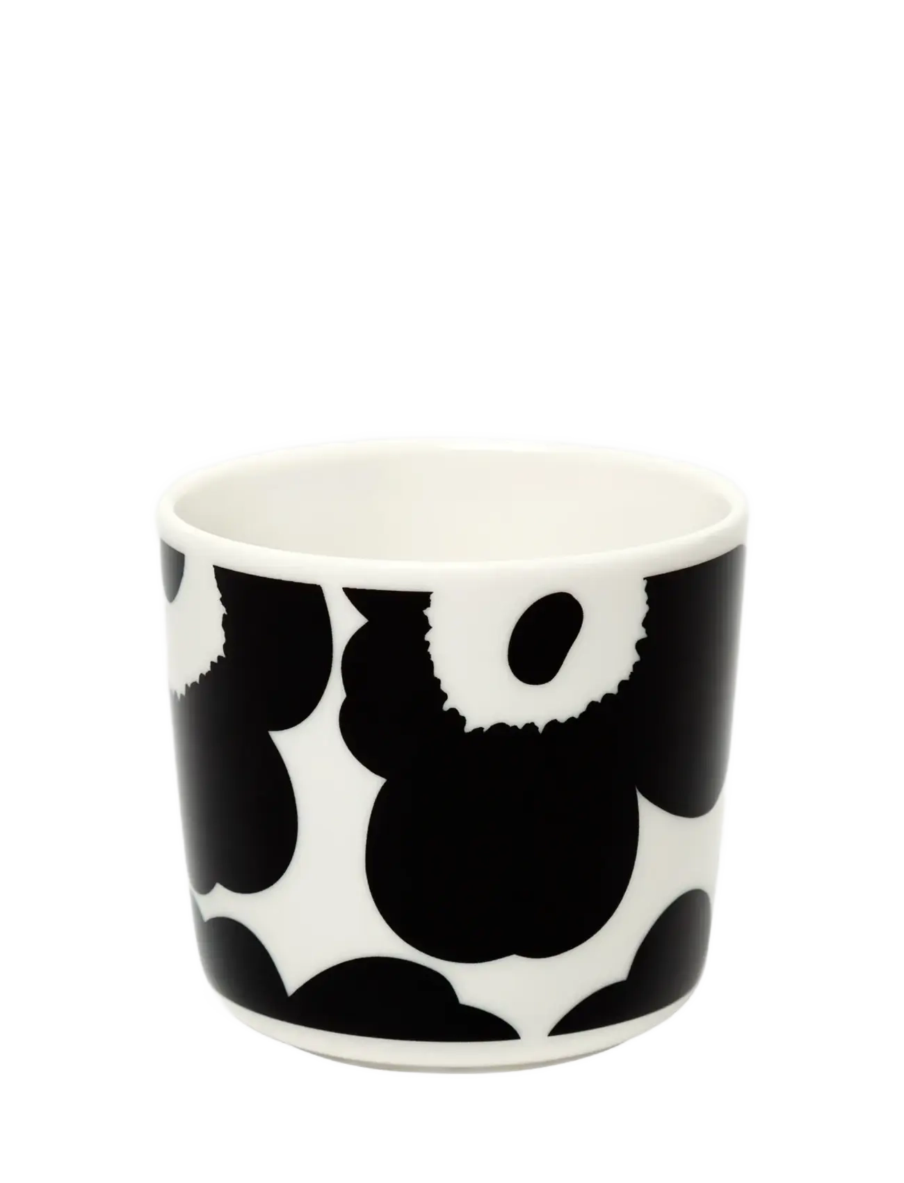 Marimekko Home UNIKKO CUP W/O HANDLE 2DL - Kampaania - WHITE, BLACK / multi