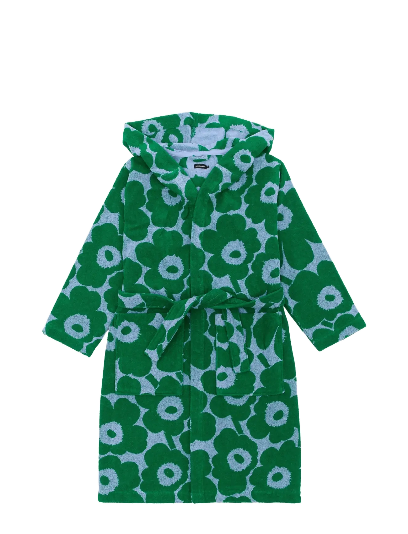Marimekko Home Pieni Unikko Bath Robe, L, Bathroom Textiles, Grün - Robes, Frauen