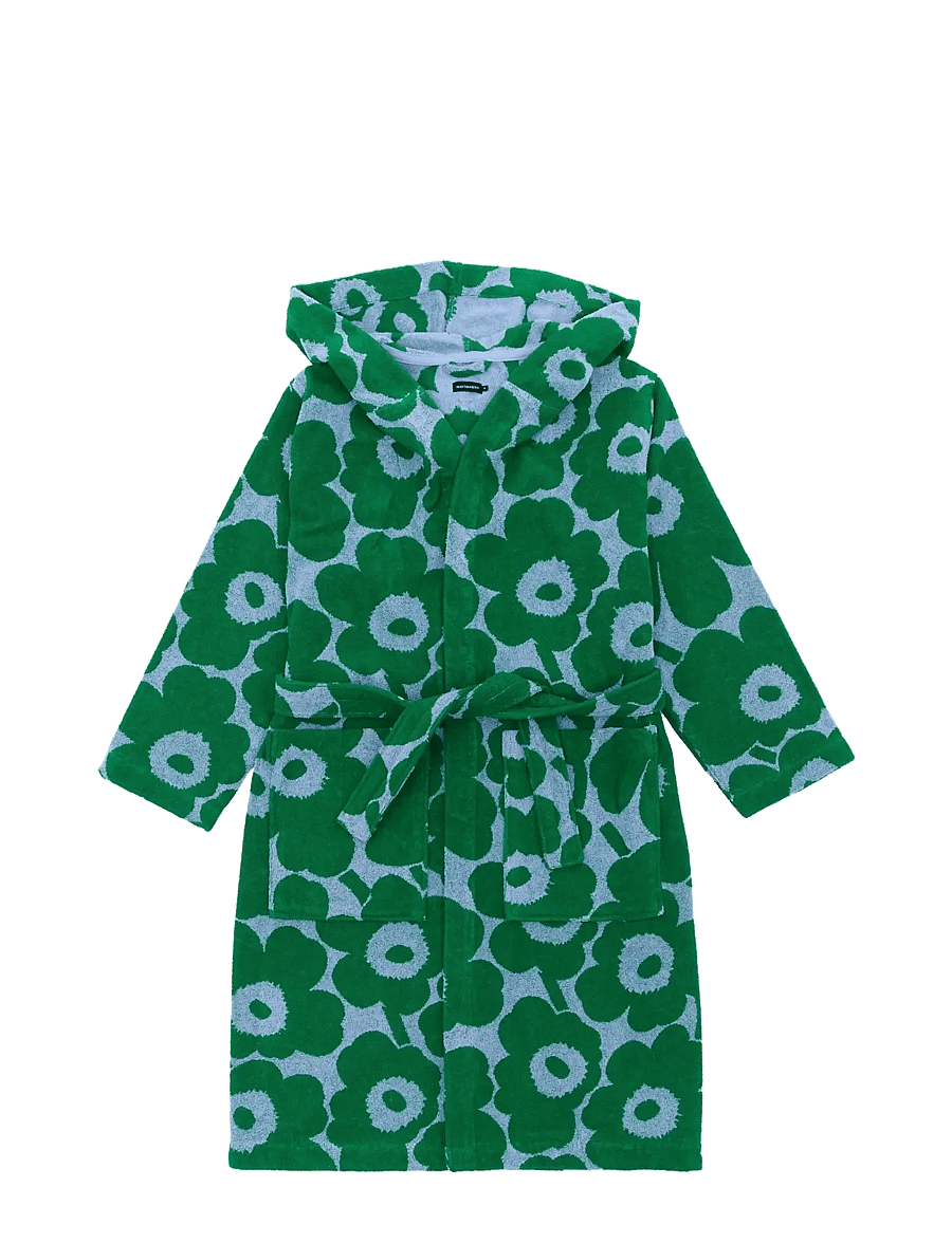 Marimekko Home - PIENI UNIKKO BATH ROBE - igapäevane stiil - lt.blue, green - 0