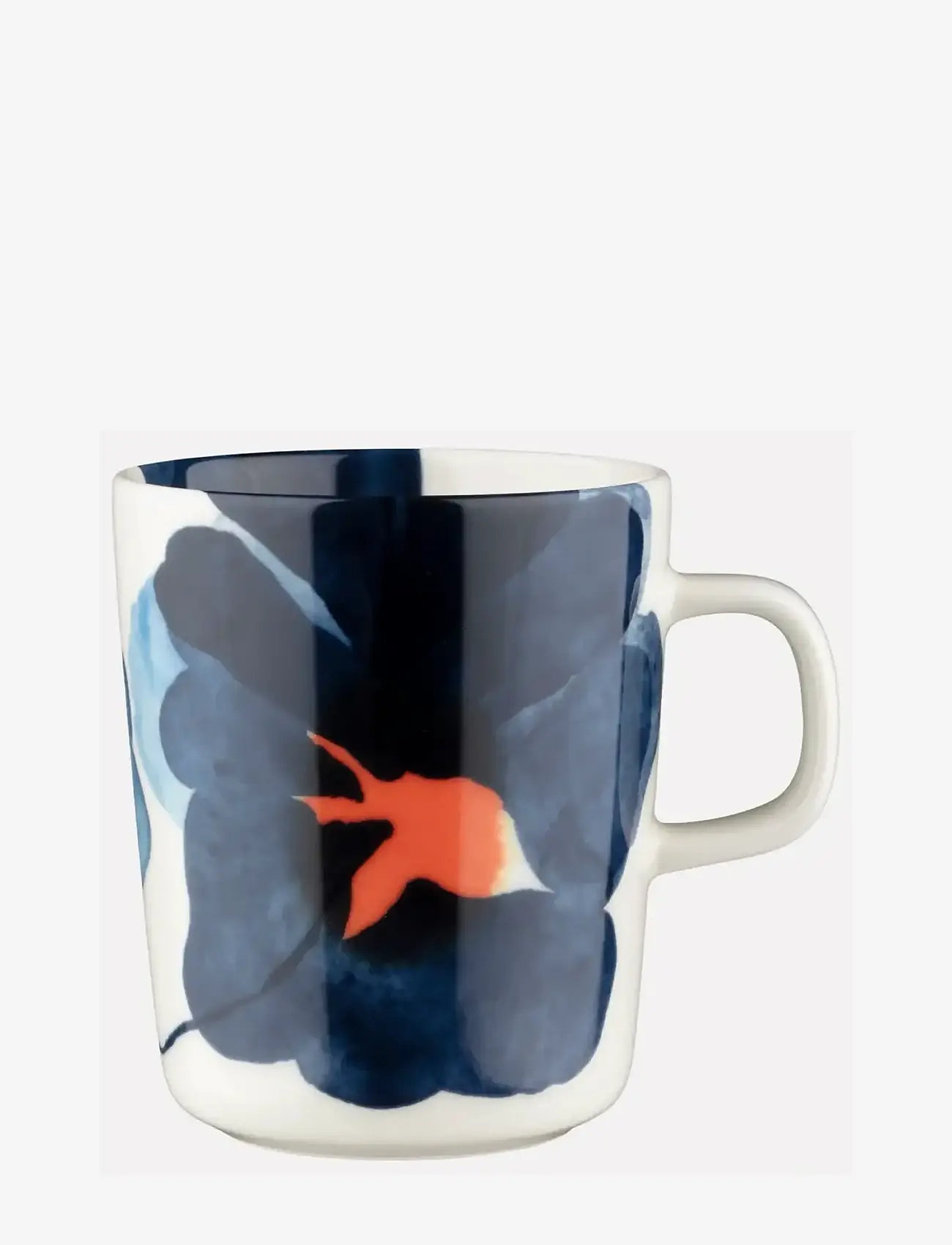Marimekko Home - VALSSI MUG 2,5DL - coffee cups - white, blue, orange - 0