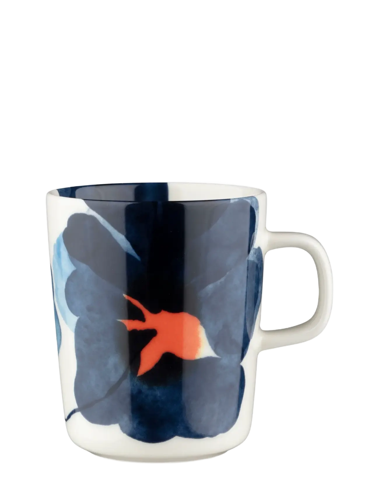 Marimekko Home VALSSI MUG 2,5DL - Offres - WHITE, BLUE, ORANGE / blue