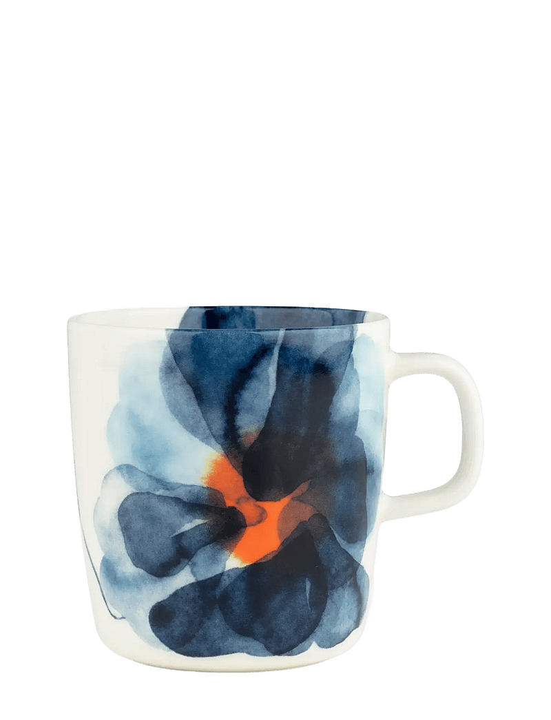 Marimekko Home - VALSSI MUG 4DL - tekopper - white, blue, orange - 0