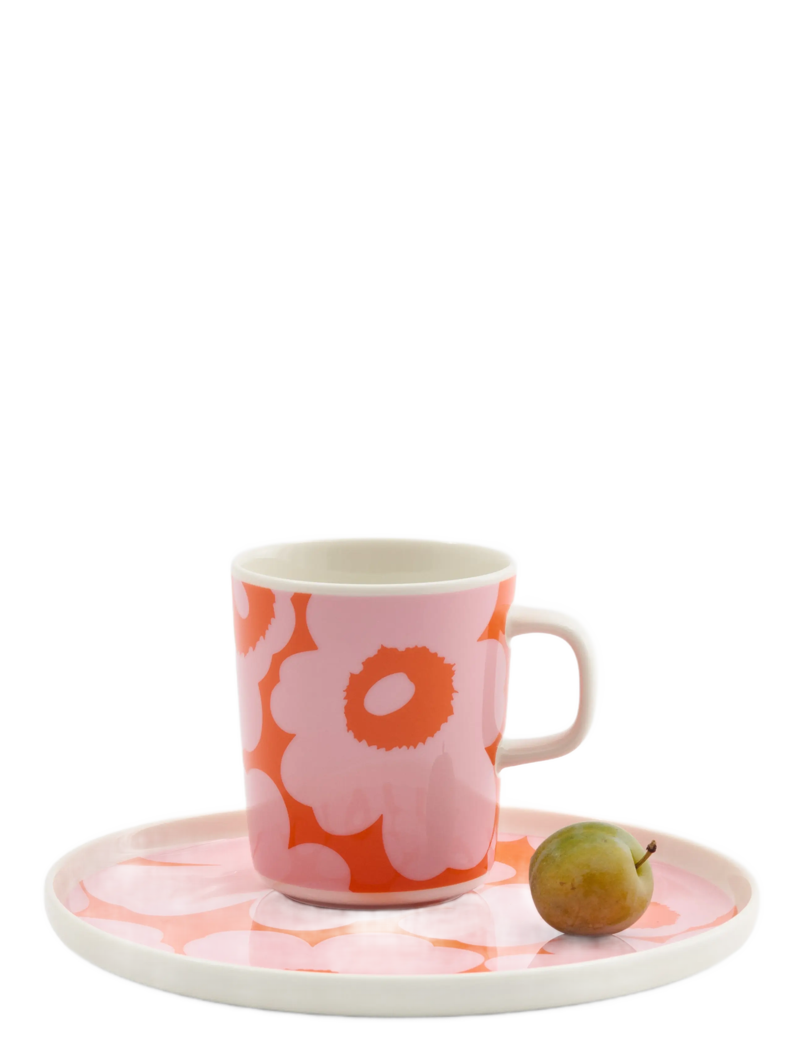 Marimekko Home - UNIKKO MUG 2,5DL - white, pink, orange - 1