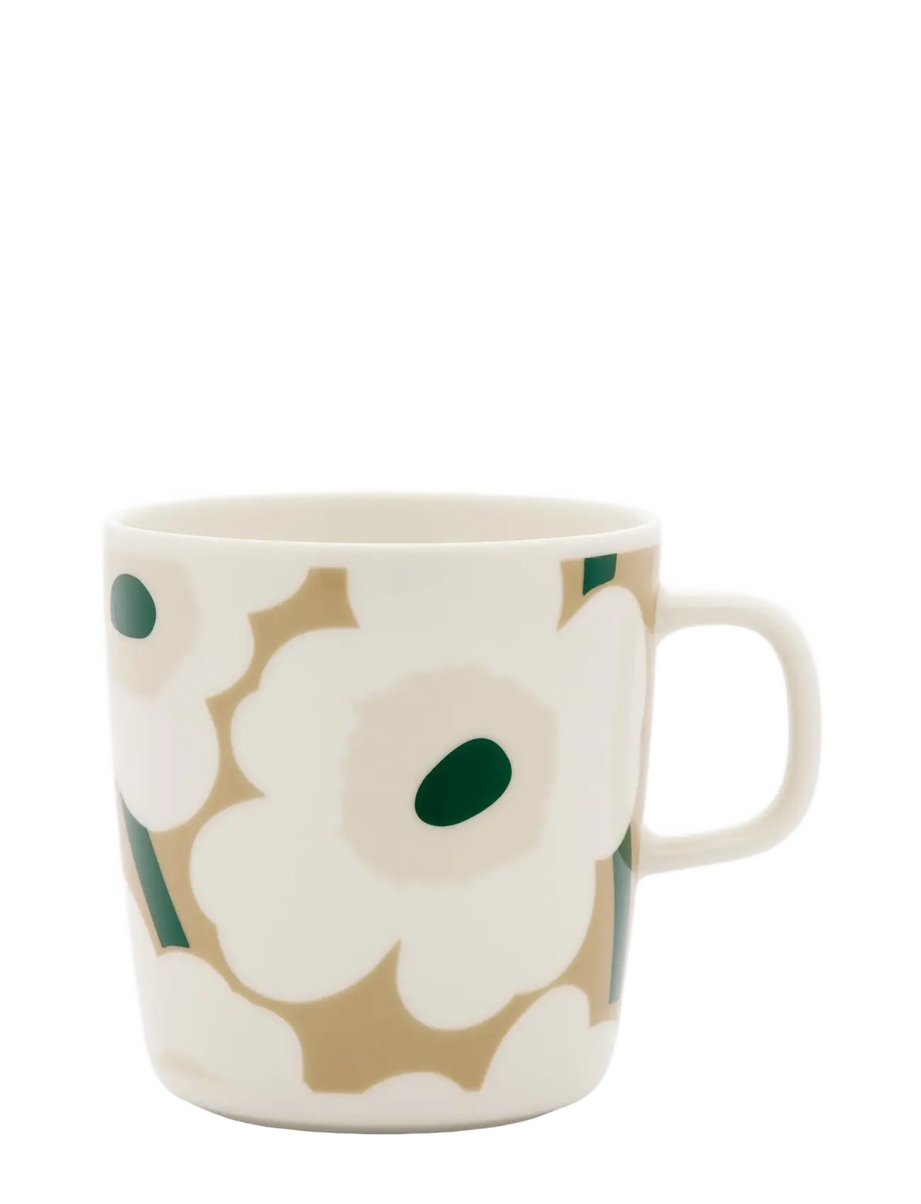 Marimekko Home Unikko Mug 4Dl, 9.5X 10 cm, Cups & Mugs, Weiß - Coffee Cups, Homeware