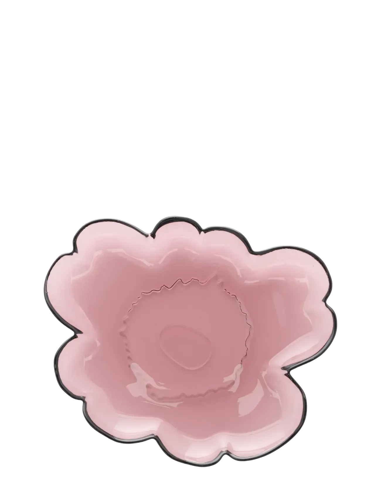 Marimekko Home UNIKKO GLASS PLATE 20CM - Geschirr - HEATHER / pink/rose