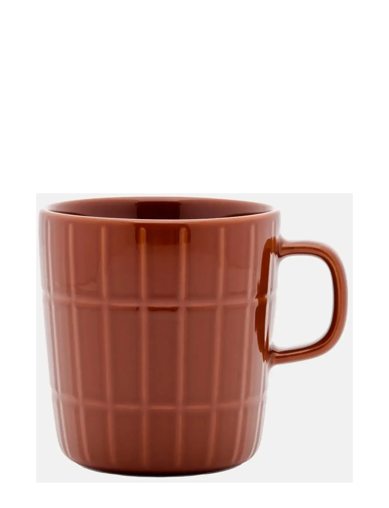 Marimekko Home Tiiliskivi Mug 4Dl, Coffee Kop, Brun, Str: 9.5X10