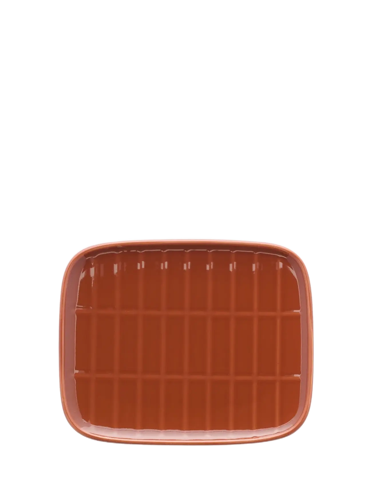 Marimekko Home TIILISKIVI PLATE 12X15CM - Tallrikar - CHESTNUT / brown