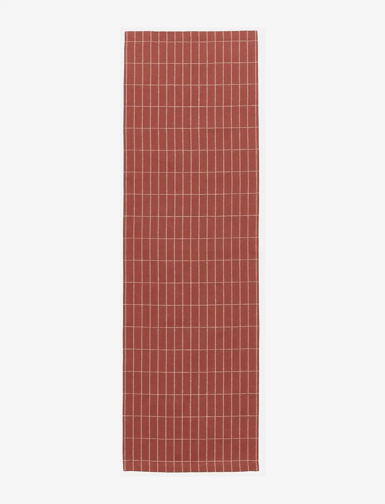 Marimekko Home - TIILISKIVI RUNNER 42X140CM - entreløbere - chestnut, off white - 0