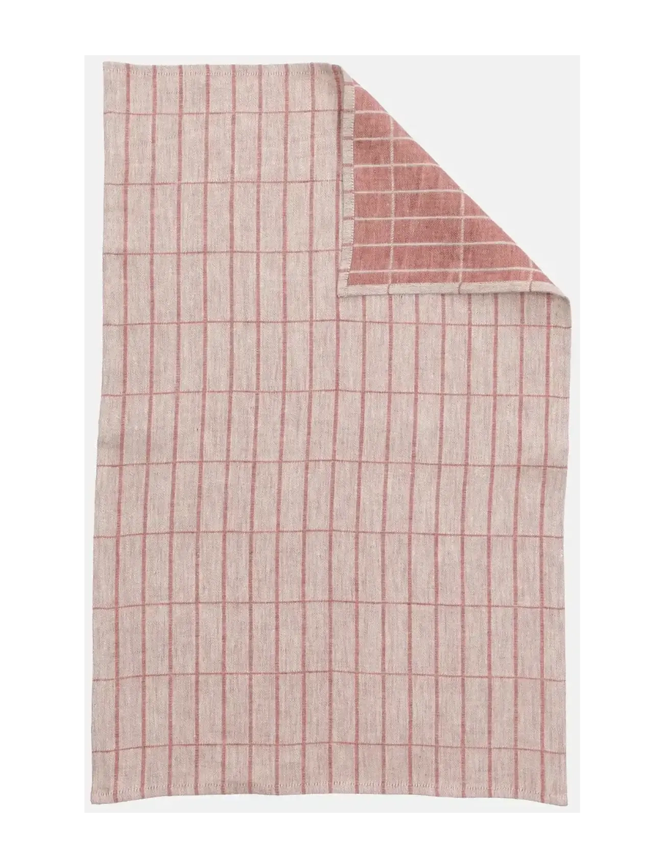 Marimekko Home Tiiliskivi Tea Towel 47X70, 47X 70 cm, Kitchen Textiles, Rosa - Towels, Homeware