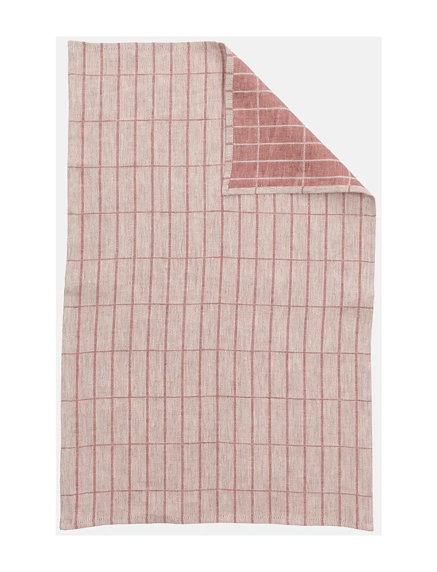 Marimekko Home - TIILISKIVI TEA TOWEL 47X70 - köögirätikud - off white, chestnut - 0