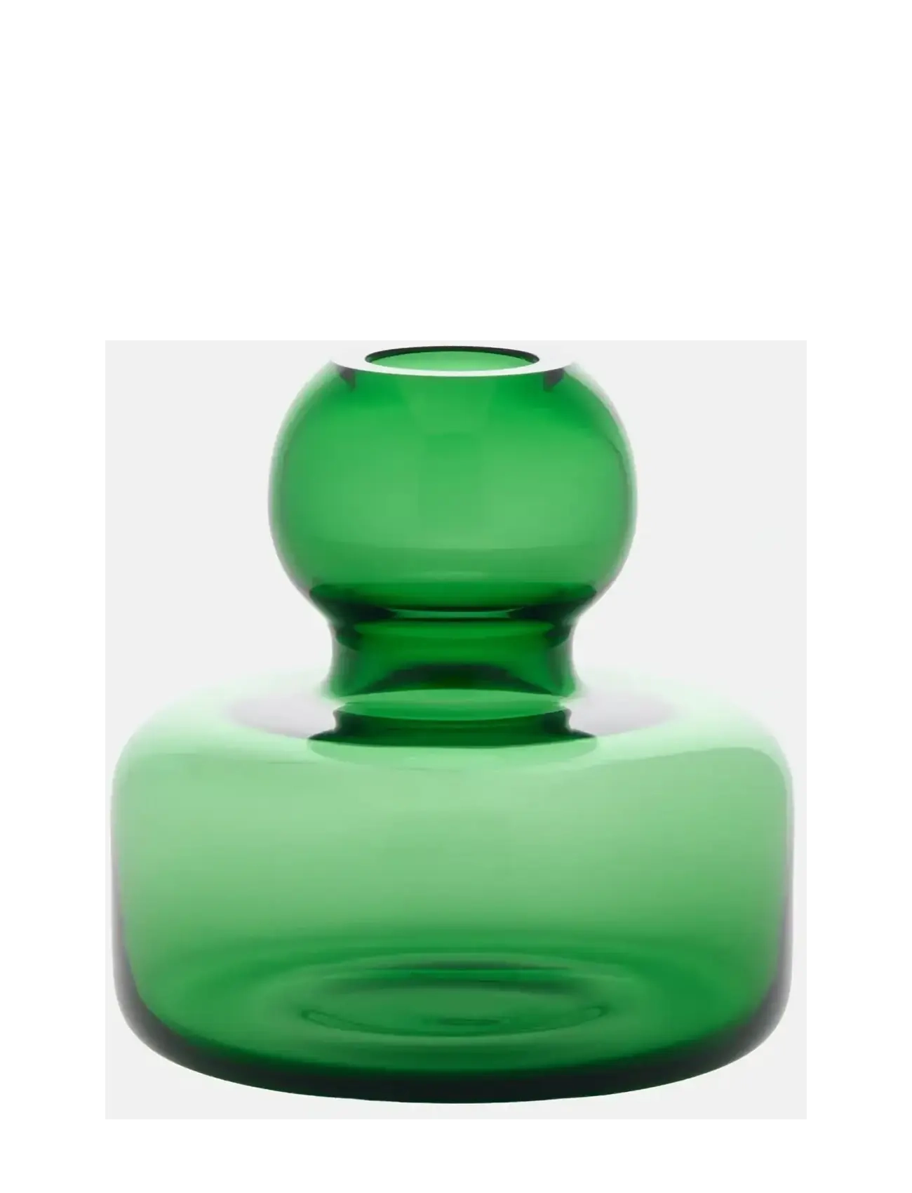 Marimekko Home Flower Vase 10Cm, Vase, Grøn, Str: 10.4X 10CM