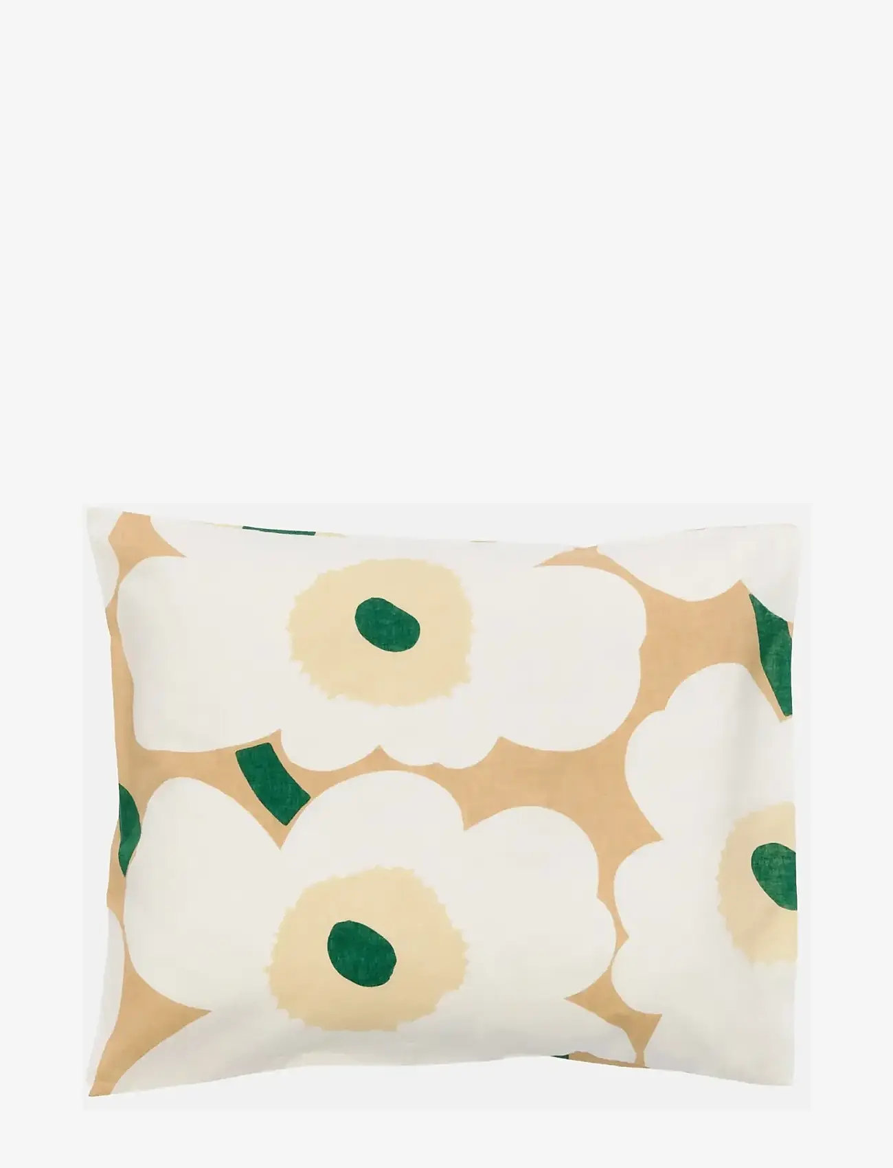 Marimekko Home - UNIKKO PC 50X60CM - sand, off white, hay, emerald - 0