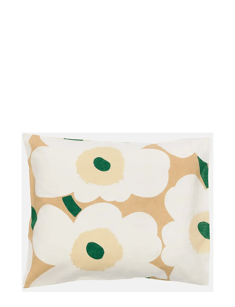 Marimekko Home - UNIKKO PC 50X60CM - kissenbezüge - sand, off white, hay, emerald - 0