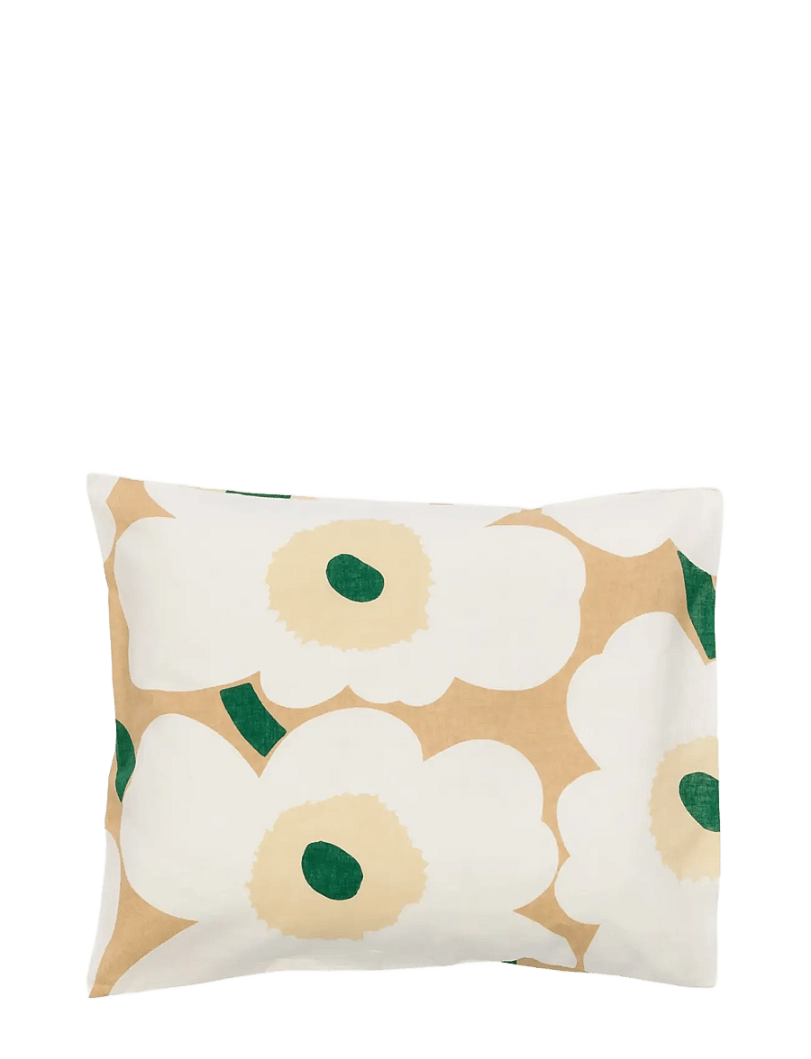 Marimekko Home - UNIKKO PC 50X60CM - kissenbezüge - sand, off white, hay, emerald - 0
