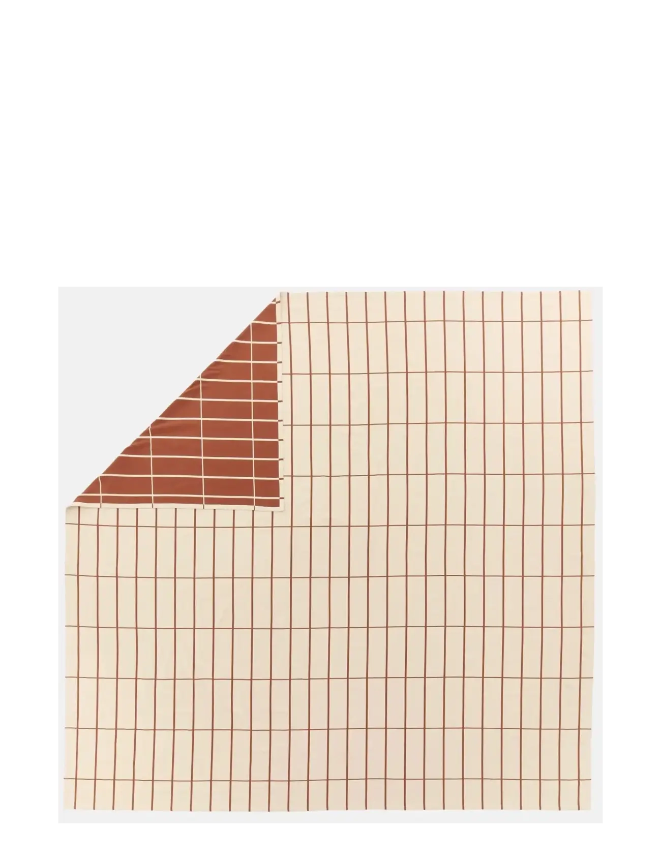 Marimekko Home - TIILISKIVI BED SPREAD 260X260 - tagesdecken - off white, chestnut - 2